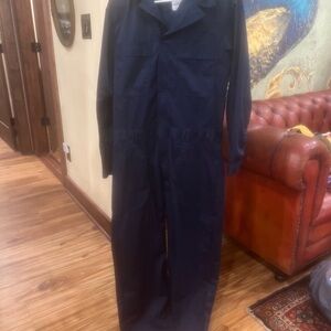Navy Blue Utility Coveralls size 40L in GUC